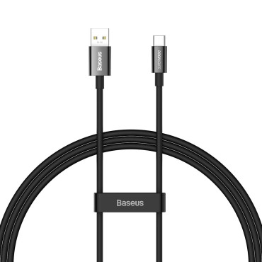 Superior Series Super Supervoc USB-Kabelis USB-C 65W 1M Black