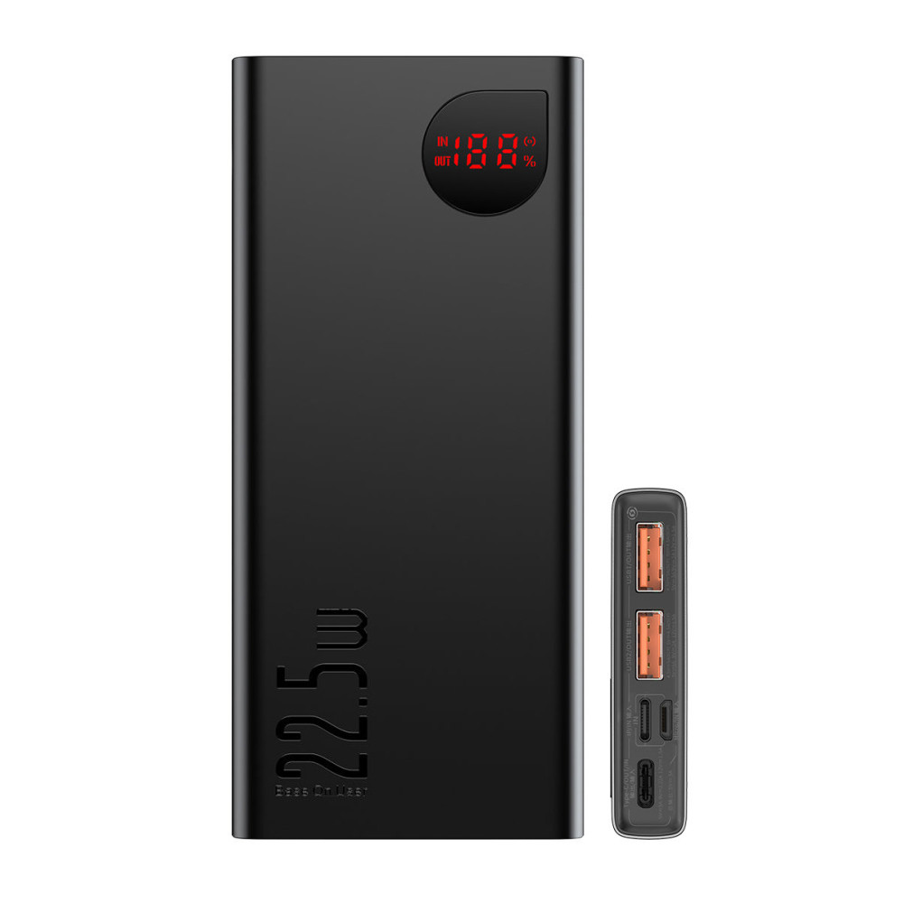 Powerbank de Metal Adaman com carregamento rápido 10000mAh 22,5w