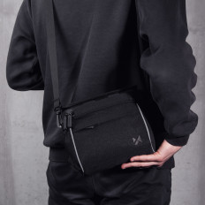 Bicycle bag for navigation with black shoulder strap