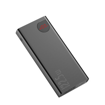 ADAMAN Powerbank com o cabo USB-C de 20000mAH rápido 22.5W 0.3m Preto