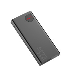 Adaman PowerBank ar ātru ielādi 20000mAh 22.5W USB-C kabelis 0.3m Black