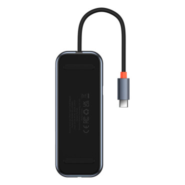 ACMEJOY HUB 4-PORT USB-C 3XUSB 3.0 tmavosi