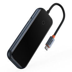 ACMEJOY HUB 4-PORT USB-C 3XUSB 3.0 tmavosi