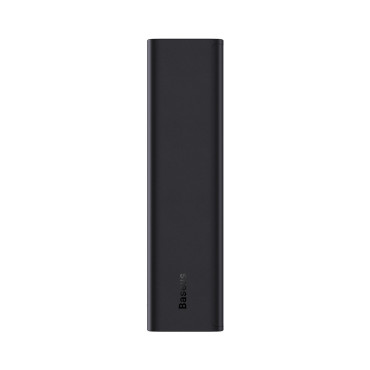 PowerBank ar displeju 20000mAh 30W 2xusb 1xusb-c ātru uzlādi SCP vooc melns