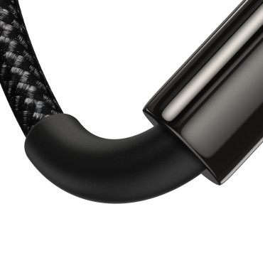 Volfram zlati kabel USB-USB-C 480MB-S 100W 1M črna