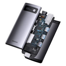 STARJOY HUB 8IN1 USB-C 3XUSB HDMI RJ45 SD og TF PD-kortleser
