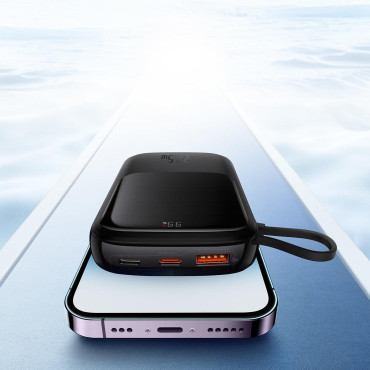 PowerBank s rýchlym nakladaním 10000MAH 22,5 W QC-PD-SCP-FCP USB-C kábel