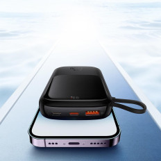 PowerBank s rýchlym nakladaním 10000MAH 22,5 W QC-PD-SCP-FCP USB-C kábel