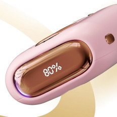 Powerbank 10000mAh Serie colorata 22,5W con cavi USB-C e iPhone fulmine rosa