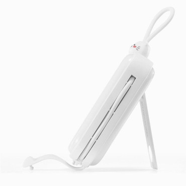 PowerBank med et USB-C-kabelkabel og iPhone Lightning Cutie Series 10000mAh 22.5w White