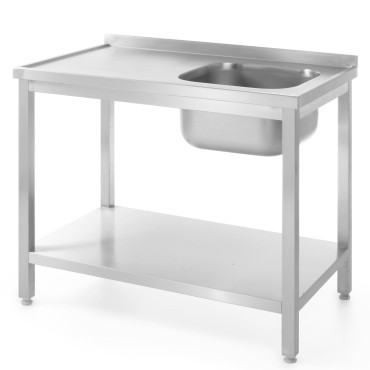 Table Steel worktop for...