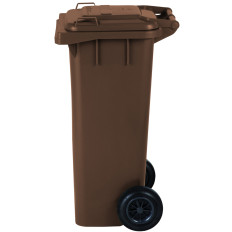 Containerkorgspänne på Bio-avfallsgarbage EUROPLAST 80L BROWN