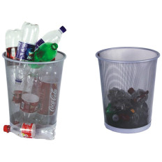 Ocena EcoPress Pritisnite za steklenice PET do 2L, nameščene na steno