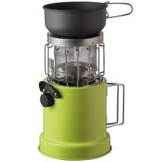 Cocina turística 2IN1 con un radiador para cartuchos de gas. MEVA Vatop