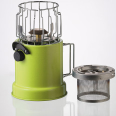 2in1 fogão turístico com um radiador para cartuchos de gás MEVA Vatop