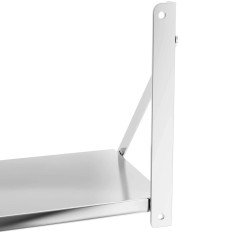 Catering Wall Blastel Zložljiva nerjaveče jeklo do 40 kg 120 x 30 cm