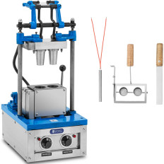 Wafflower Machine voor bakkegels voor ijs 50 - 60 Wafers / uur. 55 x 70 mm
