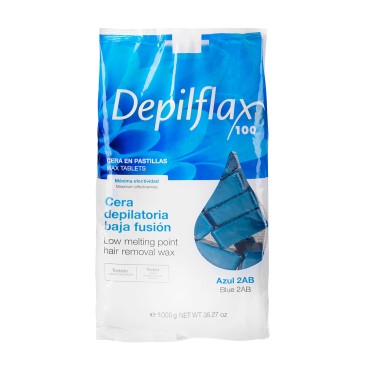 Depilflax Stripless Hartwachs 1 kg Azulene für empfindliche Haut — Vorderansicht