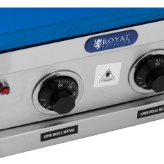 Wafflower Machine for Baking Cege for Ice Cream 100-120 Wafers / Hour. 74 x 124 mm