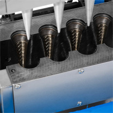 Wafflower machine for baking cones for ice cream 100-120 wafers / hour. 47 x 112 mm