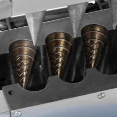 Wafflower-Maschine für Backkegel für Eiskegel 4200 in 100-120 PCs.