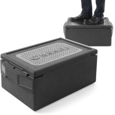 Catering termico Isolamento termico TERMOS per il trasporto di alimenti EEP GN1 / 1 39L - Hendi 707982