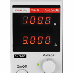 Laboratorijas servisa barošanas regulējams 0-100 V 0-3 A 300 W