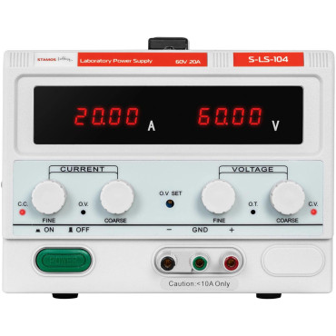 Pakalpojumu laboratorijas barošanas avots 0-60 V 0-20 A DC 1200 W