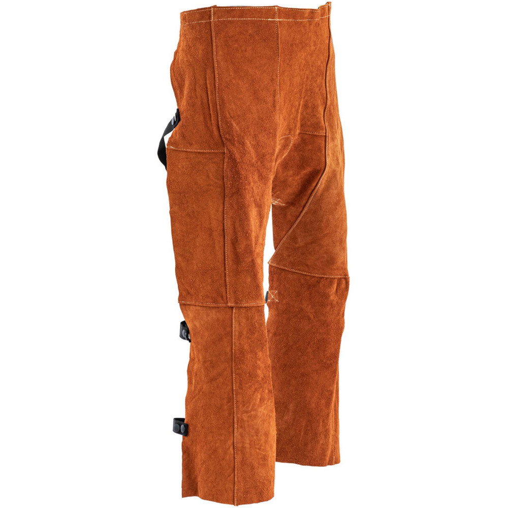 Pantaloni per saldatura per dimensioni XL in pelle Pantaloni per saldatura per dimensioni XL in pelle