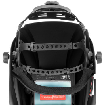 Mask Automatisk svetsmask med färgstarkt glas X-100 färg