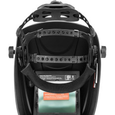 Maschera maschera per saldatura automatica con vetro colorato XI-100 Colore