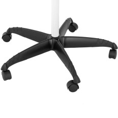 Šalmas kirpyklų kirpėjas ant ratų 1100 baltos spalvos