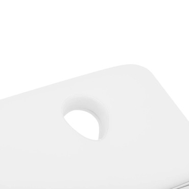 Κρεβάτι καλλυντικό τραπέζι για ηλεκτρικό μασάζ 1 κινητήρα 200 kg Lille - λευκό