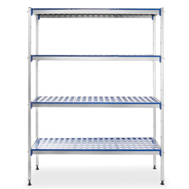 Openwork Warehouse za širino hrane 128cm visoko. 168.5cm - Hendi 812273