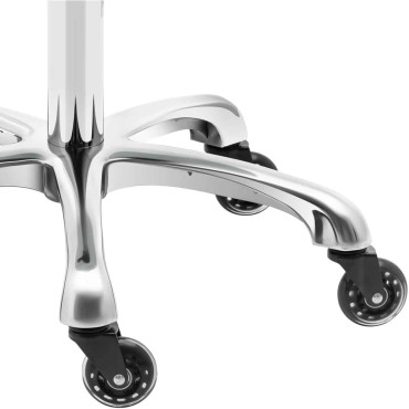 Taburete Taburete Cosmetic Hoker Truck en las ruedas de York de hasta 150 kg Pistacho