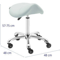 Stolan Stool Kozmetični tovornjak Hoker na York Wheels do 150 kg Pistachio