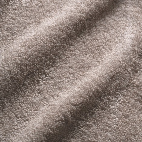 BEIGE TERRY SHEET — close-up of the surface