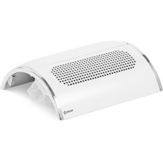 Absorbeur de poussière cosmétique 3 ventilateurs 40 W - Blanc
