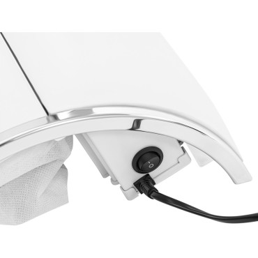 Kozmetični absorber za prah 3 navijači 40 W - bela