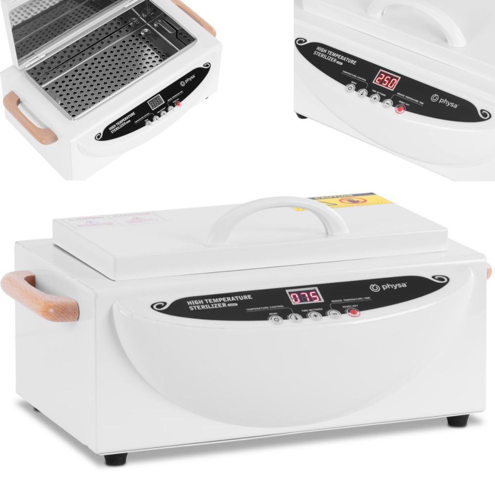 Karšto oro sterilizatorius kosmetikos kirpėjas dezinfekavimo įrankiai 250 C 2 l