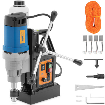 Magnetic drill with a...