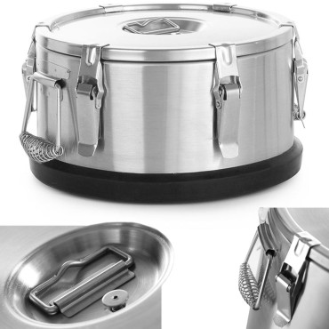 Térmica de aço de contêineres térmicos para transportar alimentos 10L - Hendi 710104