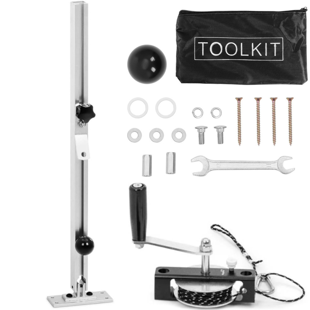 Vinsch för trä på trä med ett rep 12 m Vinsch för trä på trä med ett rep 12 m