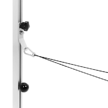 Vinsj for tre på tre med et tau 12 m