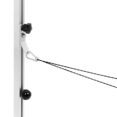 Winch for wood on wood with a rope 12 m