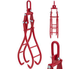 Ticks Gripper for logger Trunks SELF-LOCK Logs 1360 kg