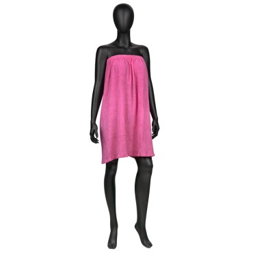 Mantella in spugna rosa n. 10 — vista frontale