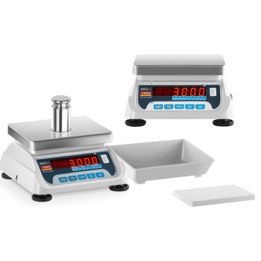Handelsbutik med legalisering av Beko + TEM RS232 3kg / 1g