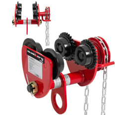 Hungary crane trolley with 3M 1000kg 1T chain