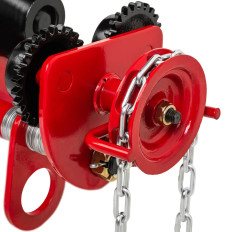 Hungary crane trolley with 3M 1000kg 1T chain